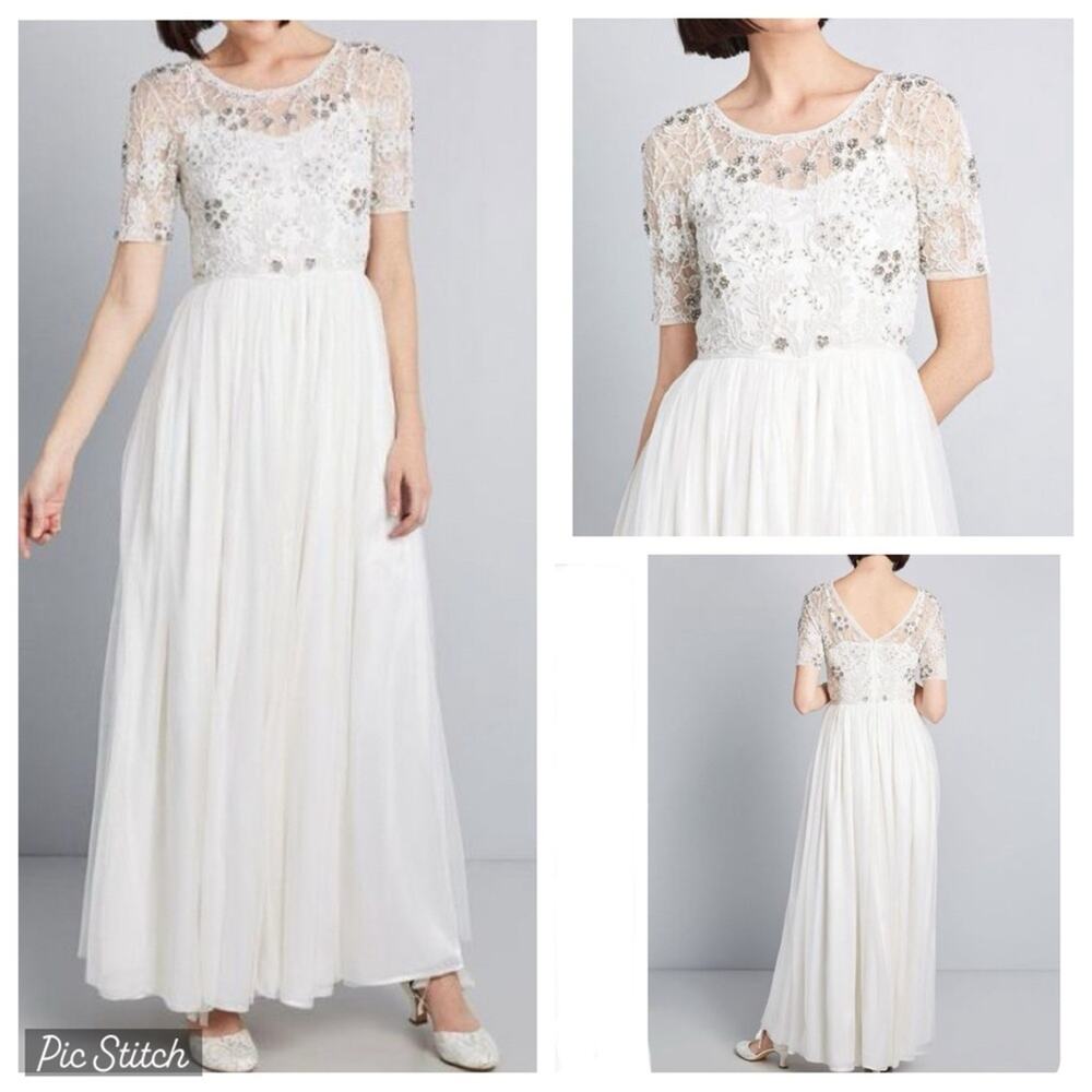 Stunning ModCloth Everlasting Romance Wedding Gown!
